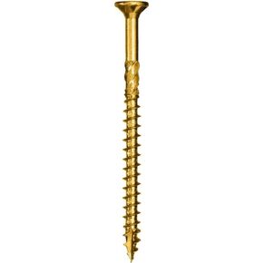 GRK 772691011015 9 Fasteners 01101 R4 x 2-1/2" Screws 575CT, Gold, 575 Count
