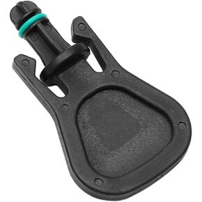 X AUTOHAUX Oil Dipstick Guide Tube Bung Dipstick Dummy Plug Engine Oil Dipstick Tube Seal Engine Oil Dipstick O-Ring for Audi A6 Quattro No.06E115418