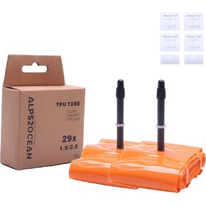 29'' Ultralight TPU MTB Bike Inner Tube,29''x1.9/2.0/2.1/2.2/2.3/2.4/2.5 AV48mm Presta Valve Tubes,Compatible with 29x1.9 29x2.0 29x2.1 29x2.2 29x2.3 29x2.4 29x2.5 MTB Tire Tubes-2 Pack in Kuwait