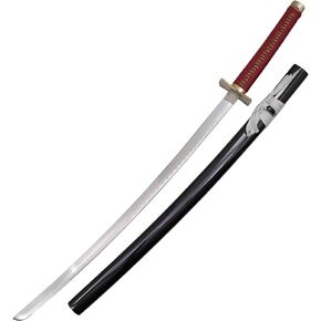 Armory Replicas™ - مجموعة Jujutsu Kaisen Katana - نسخ طبق الأصل من الرسوم المتحركة الأصلية للكوسبلاي وهواة الجمع | شفرات من الفولاذ الكربوني مقاس 38.25 إلى 38 بوصة، ومقابض خشبية، وتصميمات رائعة
