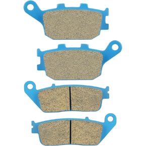 Brake Pads Ceramic Organic for Honda VT 1100 1998-01, VT 1300 2010-14, VTX 1300 2005-07 Front & Rear 2 Sets