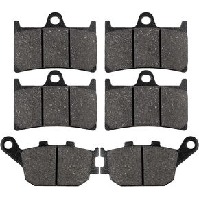 LOCOPOW Brake Pads for Yamaha FZ1 FZ6 FZ8 YZF R6 R1 R7 MT07 MT09 XSR700 XSR900 FZ07 FZ09 Front & Rear 2003-2023