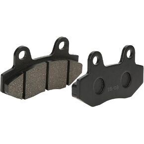 Mega Moto 212 Bike Brake Pads Electric 12x6x3 Pairs Universal Resin Disc Brake Pad Replacement Accessories for Electric Scooter Bike Bike Motorcycle