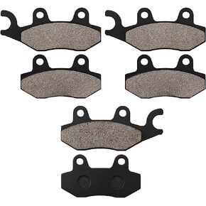 Brake Pads Compatible with Can Am Commander 800R 2011-2019 / Commander 800 2011-2015 / Commander 1000 2014-2015, Front and Rear
