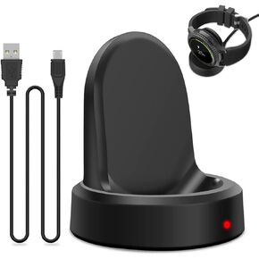Watch Charger for Samsung Gear S2, Charging Dock with Micro USB Charging Cable, for Smausng Gear S3 S2 Classic, S3 Frontier, S4 Smart Watch