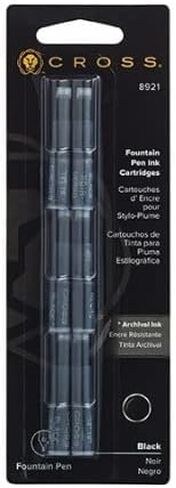 Cross Fountain Pen Ink Cartridge Bundle (Six Per Card, 2-Pack) (2 Items) in Saudi Arabia