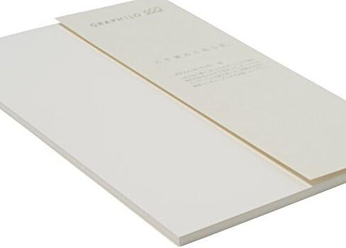 KOBEHA Graphilo Fountain Pen Paper, 8.27 x 5.83" (A5), 50 Loose Sheets, Unruled, Light-Cream Paper (01-00132) in Saudi Arabia