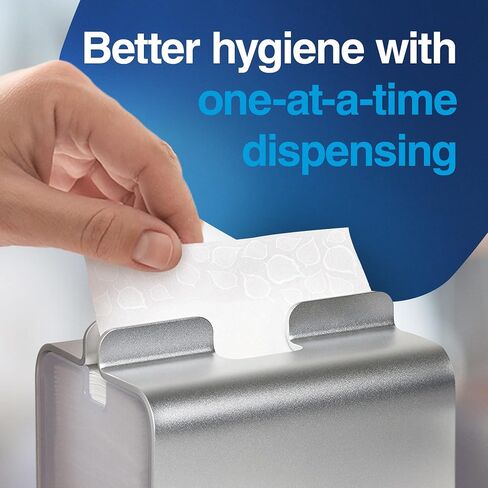 Tork Napkins Dispenser Image Xpressnap Tabletop حامل مناديل ألومنيوم للاستخدام اليومي يحمل ما يصل إلى 150 منديلًا ثنائي الطبقات مقاس 8.23x7.1x5.91 بوصة (ارتفاع × عرض × عمق) in Saudi Arabia