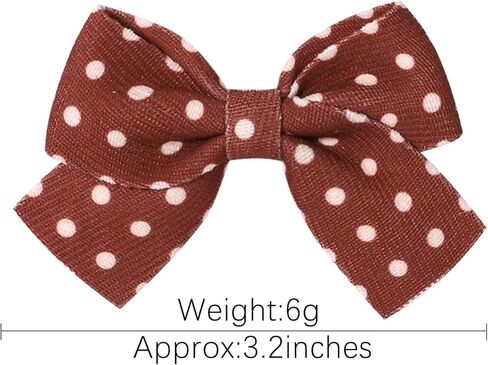 مشابك شعر الأطفال من BOENBE LOVED للفتيات، أقواس بمشبك على شكل نمر للأطفال، إكسسوارات شعر للفتيات الصغيرات للأطفال، مشابك أطفال مبطنة بالكامل بنقاط تمساح، معبأة في أزواج [K] in Kuwait