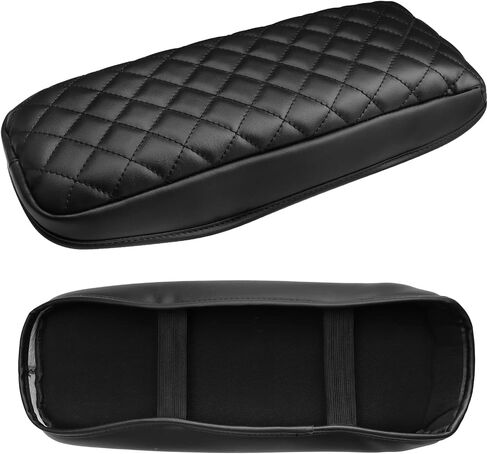 INTGET Car Center Console Armrest Cover for Chevrolet Chevy Trailblazer Accessories 2021 2022 2023 Middle Console Lid Protector Seat Pad Protector Cushion Pad for Chevy Trailblazer (Black) in Saudi Arabia