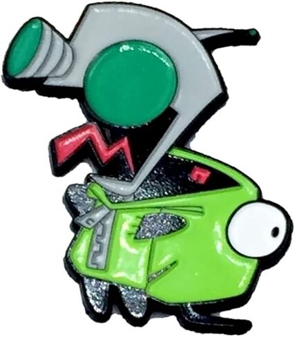 Zen Monkey Studios Invader Zim Happy Gir Lapel Pin in Saudi Arabia