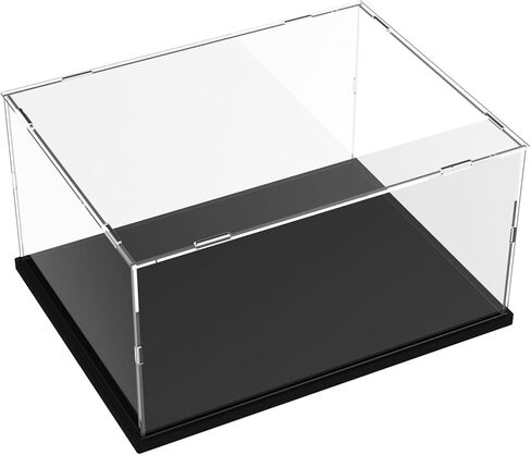 Acrylic Display Case Large Display Box for Collectibles Showcase Assemble Lego Display Case Countertop Dustproof Home Toys Figures Storage Acrylic Boxes for Display (19.68x15.74x11.8 inch) in Kuwait