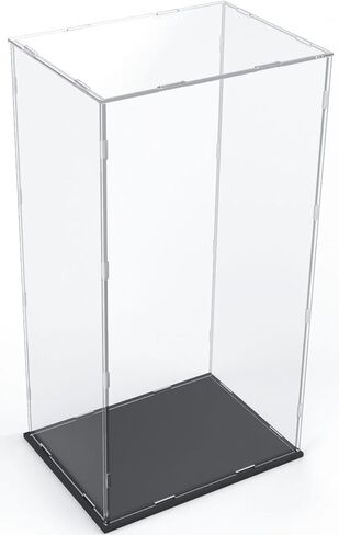 Acrylic Display Case Large Display Box for Collectibles Showcase Assemble Lego Display Case Countertop Dustproof Home Toys Figures Storage Acrylic Boxes for Display (19.68x15.74x11.8 inch) in Kuwait