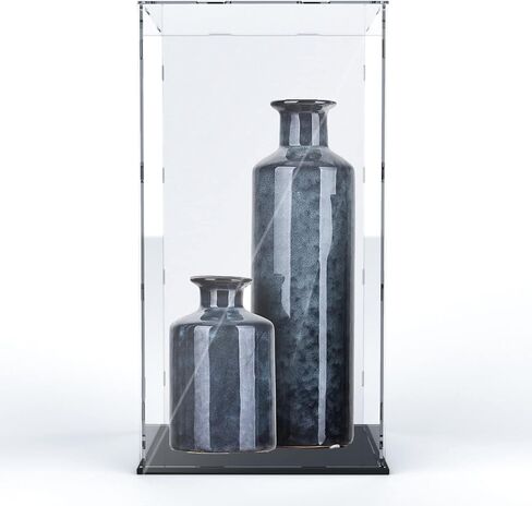 Acrylic Display Case Large Display Box for Collectibles Showcase Assemble Lego Display Case Countertop Dustproof Home Toys Figures Storage Acrylic Boxes for Display (19.68x15.74x11.8 inch) in Kuwait