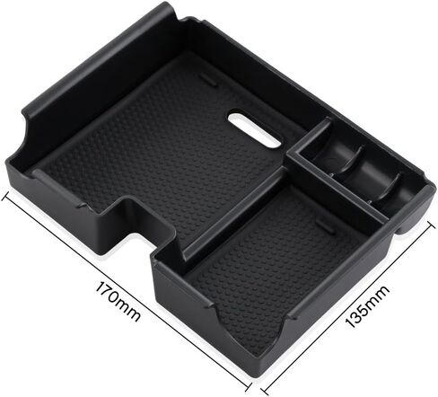 Central Armrest Storage Box Car Organizer Container Tray accessories fit for Land Range Rover Evoque 2014-2016 in Kuwait