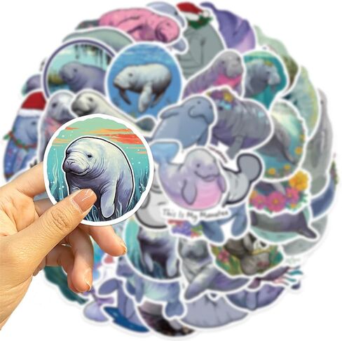 50Pcs Cartoon Golden Retriever Stickers Graffiti Stickers Vinyl Art Decoration Cute Animal Decals Kids Reward Stickers Toy DIY Stickers for Skateboard Luggage Water Cup Phone Case Laptop (Dog), White in Saudi Arabia