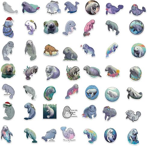 50Pcs Cartoon Golden Retriever Stickers Graffiti Stickers Vinyl Art Decoration Cute Animal Decals Kids Reward Stickers Toy DIY Stickers for Skateboard Luggage Water Cup Phone Case Laptop (Dog), White in Saudi Arabia