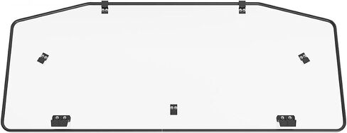 Defender Rear Windshield,A & UTV PRO Heavy Duty Scratch Resistant Full Back Window Panel Compatible with 2016-2023 Can Am Defender HD 5 / HD 8 / HD 9 / HD 10 / MAX | Clear Tough Polycarbonate in Saudi Arabia