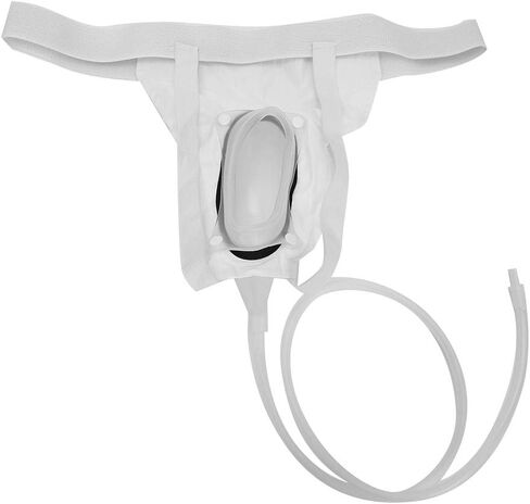 زجاجات البول للرجال، قسطرة الواقي الذكري للرجال، حقيبة القسطرة، حقيبة جمع البول، مبولة سيليكون قابلة لإعادة الاستخدام للرجال المسنين والمرضى طريح الفراش الذكور in Kuwait