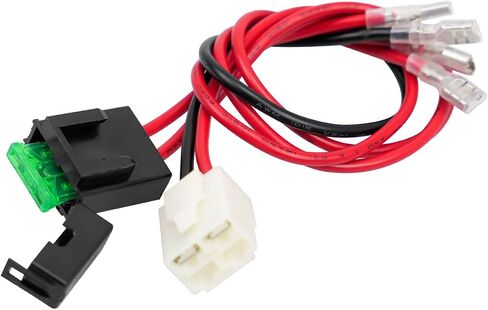 TIKSCIENCE Battery Wire Harness Fit for Razor MX350 MX400 Dune Buggy Dirt Quad Pocket Rocket Pocket Mod Sport Mod Ground Force, 4 Holes Plug in Saudi Arabia