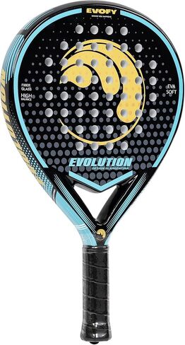 EVOFY Padel Racket Carbon Fiber Surface w/EVA Memory Flex Foam Core Padel Tennis Racquets Paddle Tennis Racket in Saudi Arabia