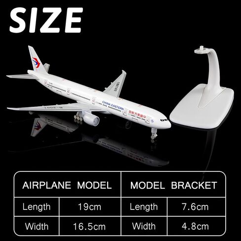 Busyflies 1:300 مقياس الخطوط الجوية الشرقية بوينغ 777 نماذج طائرة سبيكة دييكاست نموذج طائرة in Kuwait