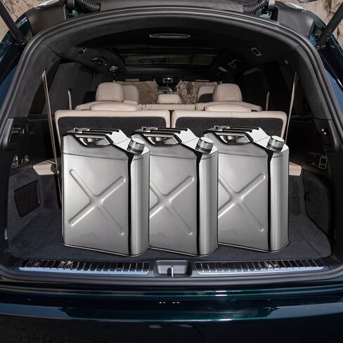 حاوية مياه للتخييم سعة 5 جالون إبريق ماء الفولاذ المقاوم للصدأ خزان مياه محمول متين للتنزه في الهواء الطلق ومستلزمات النزهة والتخييم in Kuwait