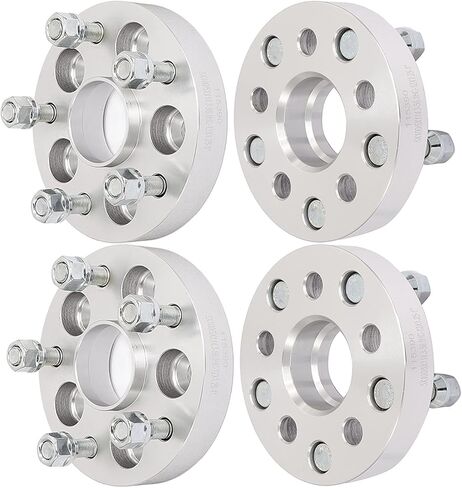 ECCPP 4x 25mm (1") Hubcentric Wheel Adapters 5 lug 5x100 to 5x114.3 56.1 CB Fits for 1990-2014 for Subaru Legacy 2000-2014 for Subaru Outback in Saudi Arabia