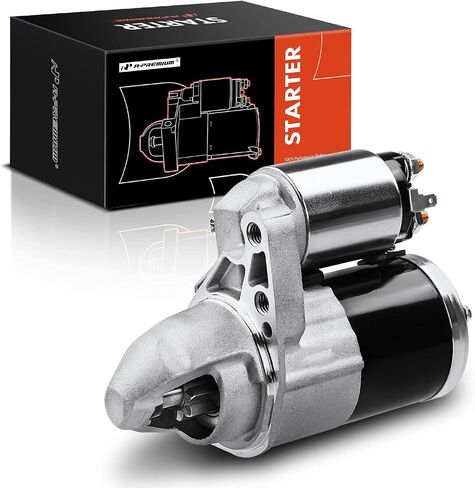 A-Premium Starter Motor Compatible with Chrysler 200 2011-2014 2.4L, Dodge Avenger 2011-2014 L4 2.4L, 12V 1.2KW 8 Teeth Clockwise, Replace# 56029584AA in Saudi Arabia