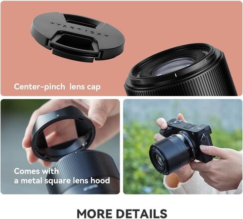 TTArtisan APS-C 56 مم F1.8 AF التركيز التلقائي AF Prime التركيز الثابت عدسة ذات فتحة كبيرة لكاميرا Fuji Fujifilm X XF Mount مثل XT10 XT20 XT30 XT30II XS10 XA5 XA7، إلخ. in Saudi Arabia