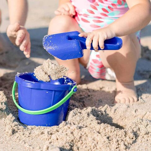 Spielstabil 3 Pack - Small Sand Scoops 3 - Includes Red, Blue and Yellow Beach Toy Shovel - Made in Germany… in Kuwait
