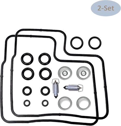 لهوندا GL1200 الظل 700 750 1100 VT700C VT750C VT1100C المكربن ​​كارب إعادة بناء طقم تصليح ، 2-Set in Kuwait