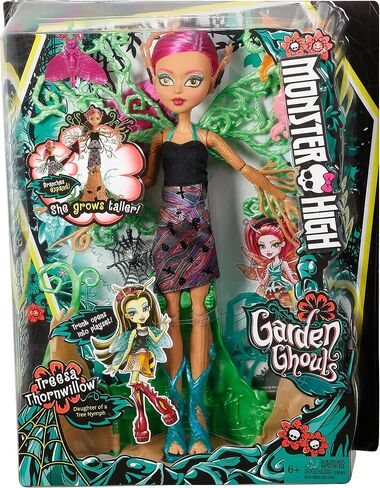 MONSTER HIGH GARDEN GHOULS TREESA THORNWILLOW DOLL in Saudi Arabia