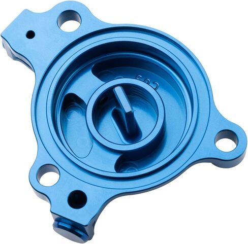 Tusk Aluminum Oil Filter Cover Red in Kuwait