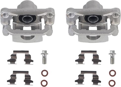 PAROD 19B3437 19B3436 Pair Rear Disc Brake Caliper Fit for 2008-2013 Nissan Rogue, 2014-2015 Rogue Select in Saudi Arabia