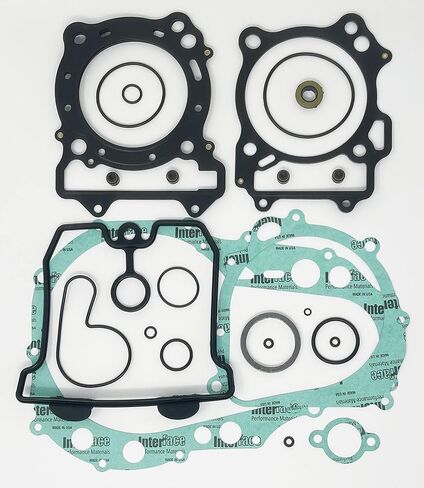 Quality Hi-Caliber Powersports Parts Complete Full Engine Motor Gasket Kit for 2003-2013 Suzuki LTZ 400 Quadsport & 2003-2006 Kawasaki KFX 400 ATVs in Saudi Arabia