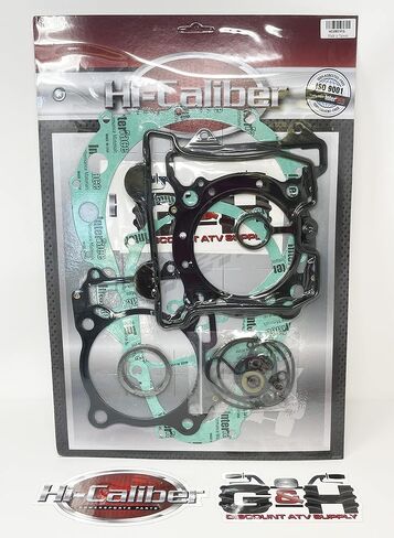 Quality Hi-Caliber Powersports Parts Complete Full Engine Motor Gasket Kit for 2003-2013 Suzuki LTZ 400 Quadsport & 2003-2006 Kawasaki KFX 400 ATVs in Saudi Arabia