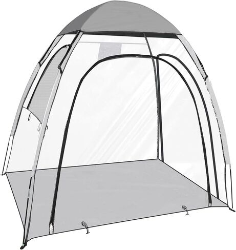 REDCAMP Sports Tent with Double Layer Window, Extra Large 2-3 Person Clear Weatherproof Tent for Two Parents, All Weather Shelter for Soccer, Baseball, Camping, Sun or Rain Protection in Saudi Arabia