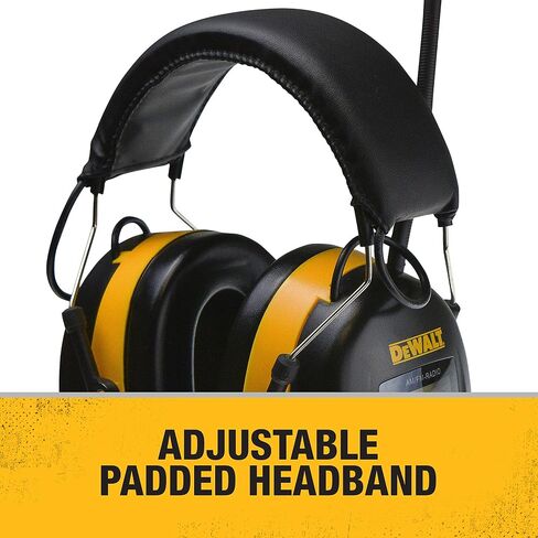 DEWALT DPG15/DPG17 ELECTRONIC HEARING PROTECTION, AMFM AND BLUETOOTH OPTIONS in Kuwait
