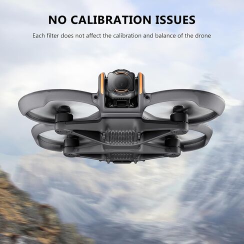 STARTRC Avata 2 ND Filters Set, 6 Pack UV ND8 ND16 ND32 ND64 ND256 Neutral Density Camera Lens Filter Compatible with DJI Avata 2, Multi Coated HD Optical Glass in Saudi Arabia