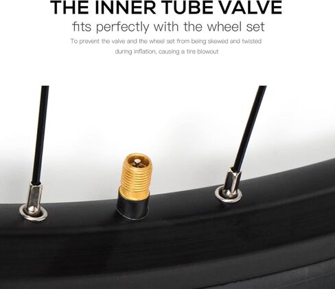 Chooee Bike Inner Tube 26/27.5/29,Mountain Bike Tube 26/27.5/29x1.75/1.95/2.125 Bicycle Tube Presta/Schrader Valve 2 Pack in Saudi Arabia