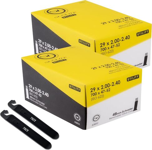 Tubes, 29" x 2.00-2.40" (700c x 47-52) Schrader (Reg) Valve 48mm, Standard MTB 29" Mountain Bicycle Tubes in Saudi Arabia