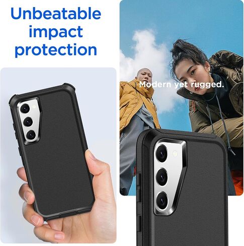 AICase Belt-Clip Holster Case for Galaxy S23 Fe with Screen Protector,Heavy Duty Drop Protection Full Body Rugged Shockproof/DustProof Military Grade Tough Durable Cover for Samsung Galaxy S23 Fe in Kuwait