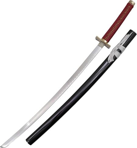 Armory Replicas™ - مجموعة Jujutsu Kaisen Katana - نسخ طبق الأصل من الرسوم المتحركة الأصلية للكوسبلاي وهواة الجمع | شفرات من الفولاذ الكربوني مقاس 38.25 إلى 38 بوصة، ومقابض خشبية، وتصميمات رائعة in Kuwait