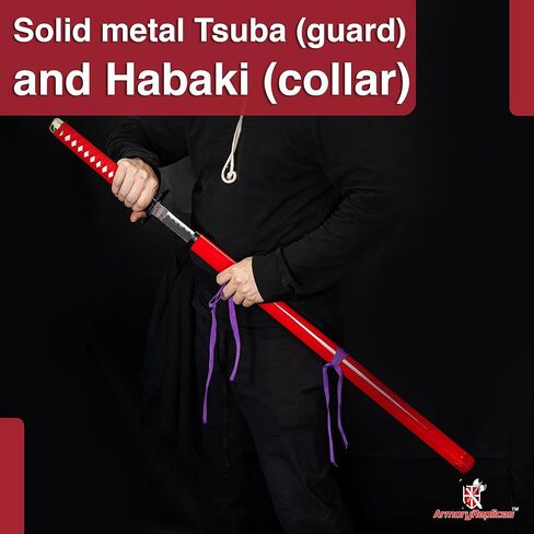 Armory Replicas™ - Jujutsu Kaisen Katana Collection - Authentic Anime Replicas for Cosplay and Collectors | 38.25" to 38" Carbon Steel Blades, Wooden Handles, Exquisite Designs in Kuwait