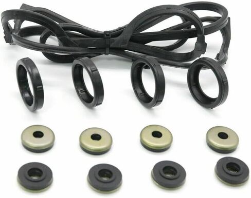 مجموعة حشية غطاء الصمام WOOS 12341-PR3-000 متوافقة مع Honda Civic Integra DOHC V-TEC ITR B-Series in Kuwait