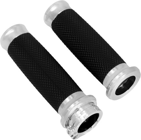 مقابض مقود YHMTIVTU مقاس 1 بوصة 25 مم مقابض هارلي متوافقة مع Harley Softail Touring Dyna Sportster XL883 1200 XR VRSC in Kuwait