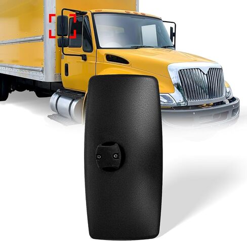 Black Main Mirror for International 4300, Rear View Main Mirror for International Durastar 4300 4400 7400 7600 8500 8600 Workstar Transtar Prostar Lonestar in Saudi Arabia