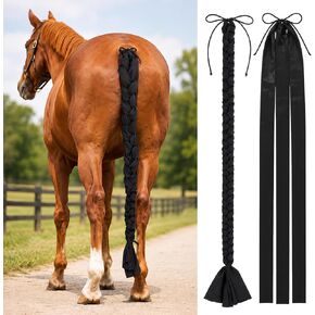 Chunyin 2 Pcs 44.5in 3 Tube Braid in Horse Tail Bags Stretch Fabric in Kuwait