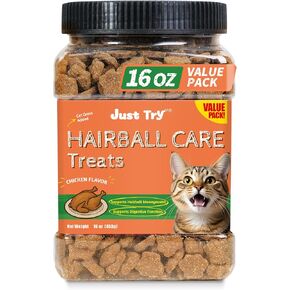 Just Try Taurine for Cats Treats with Vitamins Coenzyme Q10, 16 OZ in Kuwait
